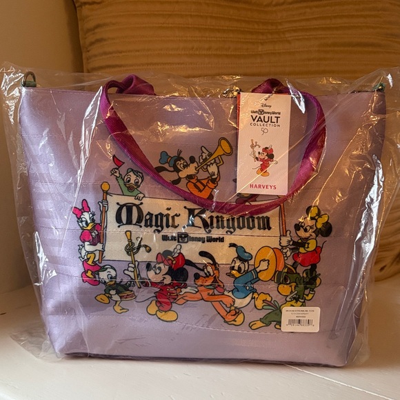 Harveys Handbags - Harveys 2022 Walt Disney World 50th Anniv. Magic Kingdom Map Tote Bag SEALED